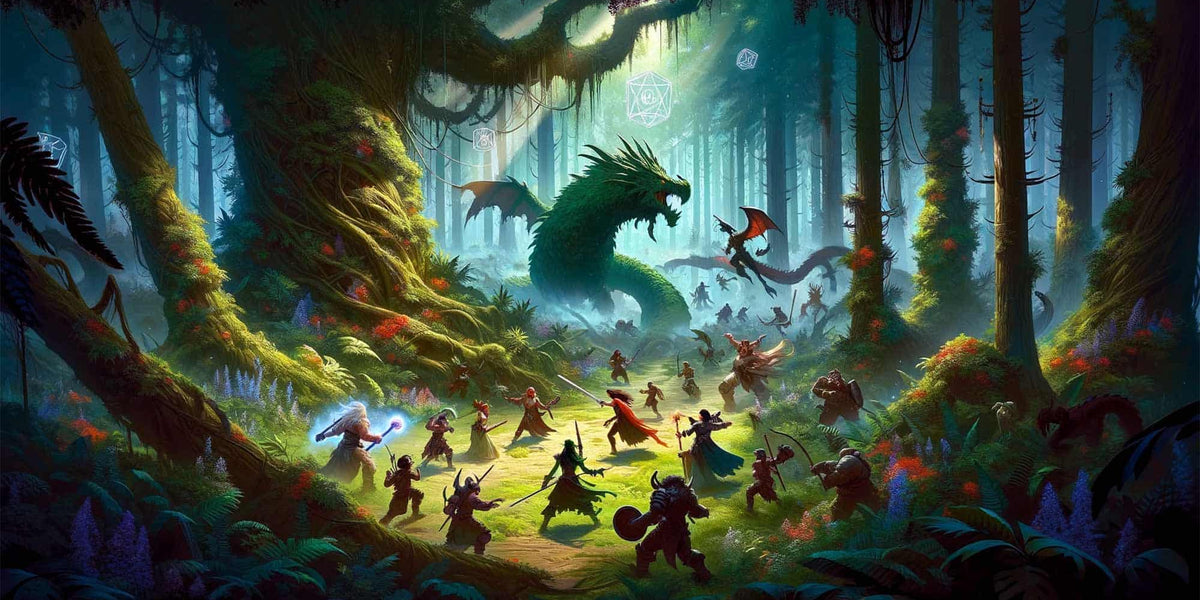 Forest Encounter Tables for D&D: How to Use Wilderness Battle Maps