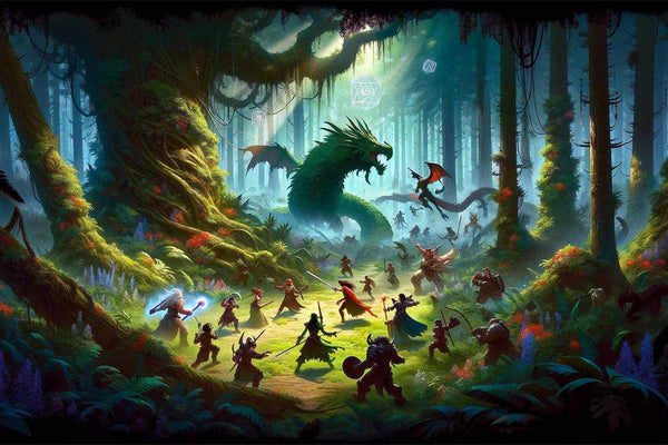 Forest Encounter Tables for D&D: How to Use Wilderness Battle Maps